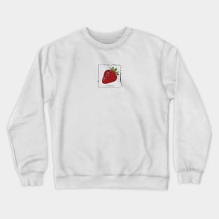 Cute little strawberry illustration Crewneck Sweatshirt